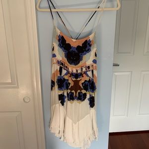Free People Floral Slip Dress